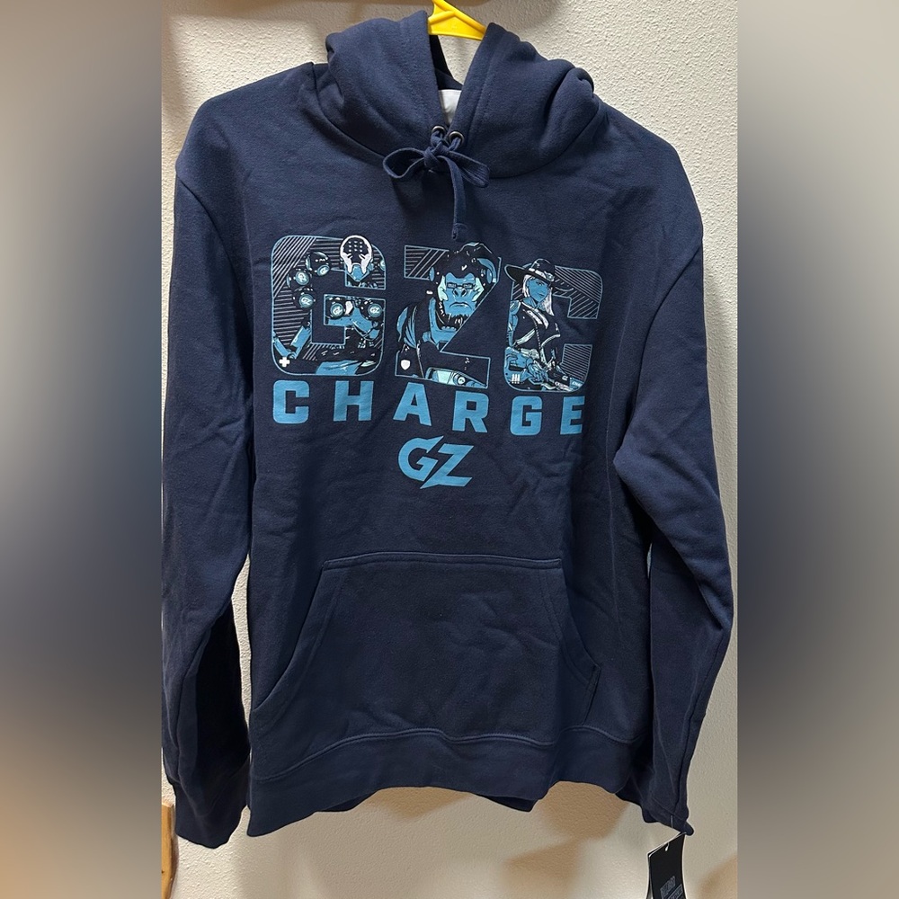 Fanatics Large Overwatch League Guangzhou
Charge Hoodie Navy Blue Sweatshirt NWT
